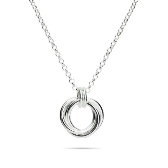 Mikel Grant - Love Knot trio necklace