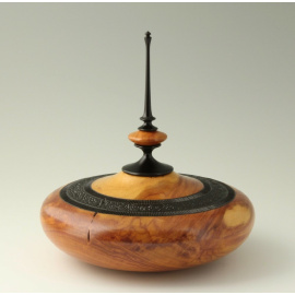 Tim Soutar - Hollow vessel with finial