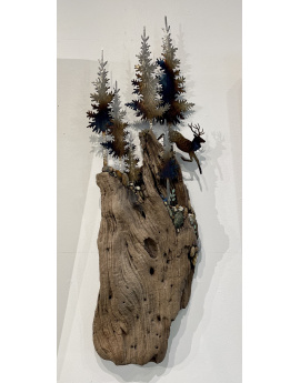 Kennison Arts - Trees with Stag