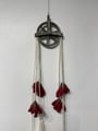 Pulley with Felted Merino Mouse House - Detail view