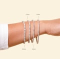 2 Carat Lab Grown Diamond Tennis Bracelet - Alternate view