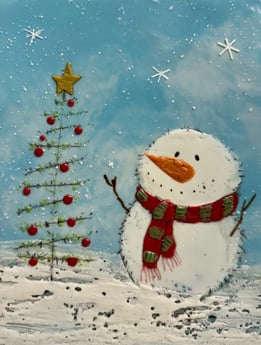Brenda Walker - Snowman 22