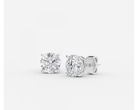 Starlight Creations - 2 Carat Round Brilliant Cut Lab Grown Diamond Studs