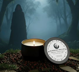 Lunauria Lux Candles - Elderglen Hollow Travel Tin