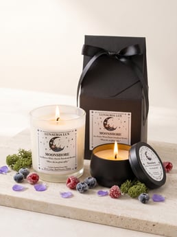 Lunauria Lux Candles - MoonShore