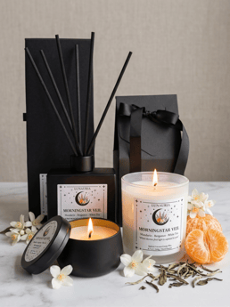 Lunauria Lux Candles - Morningstar Veil