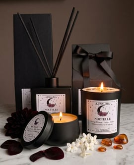 Lunauria Lux Candles - Noctelle Travel Tin