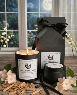 Lunauria Lux Candles - Seraphine Glow