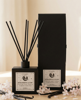Lunauria Lux Candles - Seraphine Glow Reed Diffuser