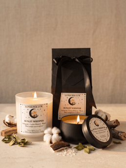 Lunauria Lux Candles - Sunlit Whisper