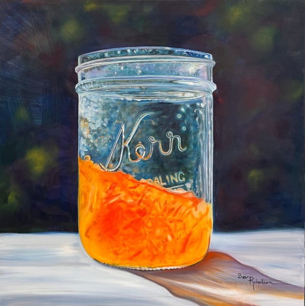 Marmalade In The Garden by Bev Robertson