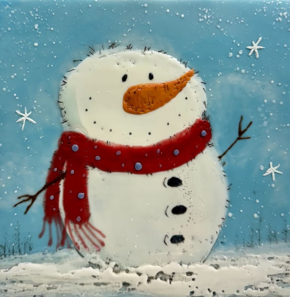 Snowman 24 by Brenda Walker