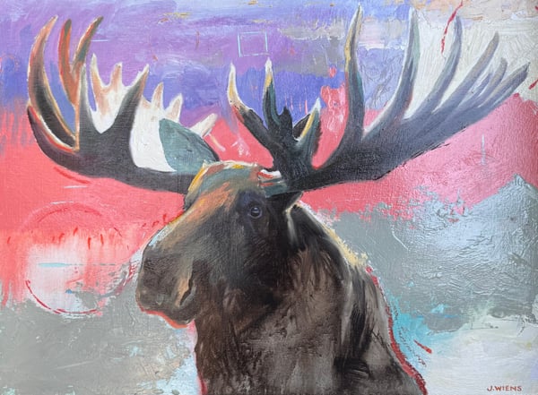 Moose by James Wiens