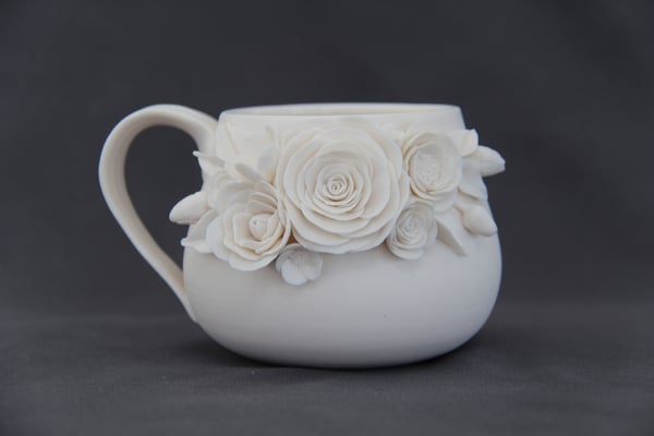 Porcelain Teacup by Meaghan Schaefer
