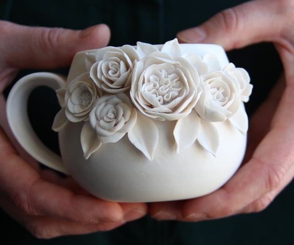 Small Flower Cup by Meaghan Schaefer
