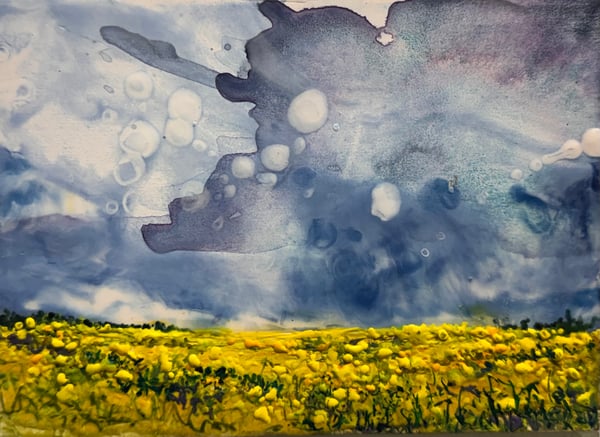 Wow Sky by Diane Larouche Ellard