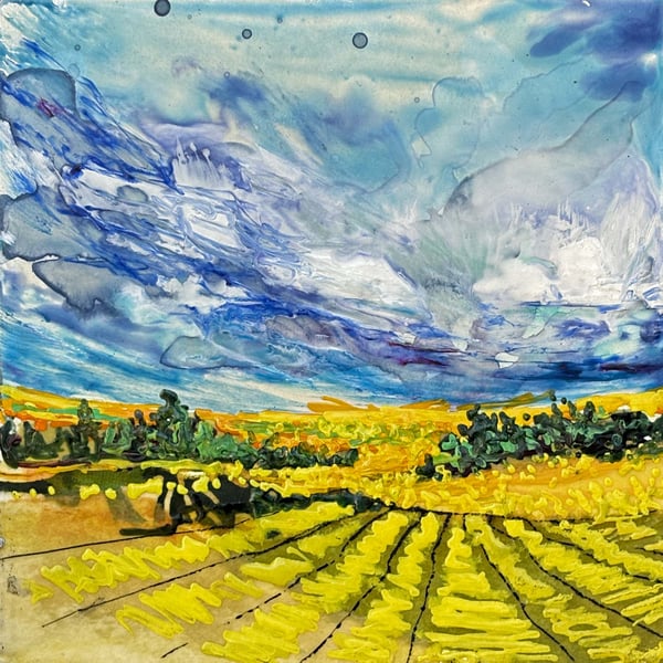 Windy Summer by Diane Larouche Ellard