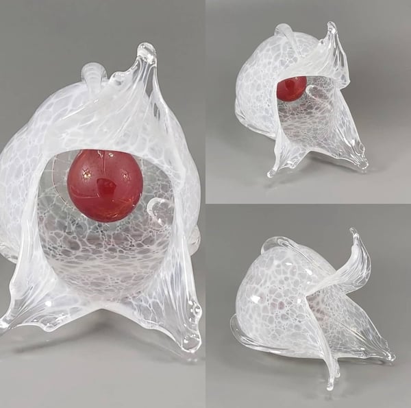 Sitting Japanese Lantern Fruit by Deanna McGillivary