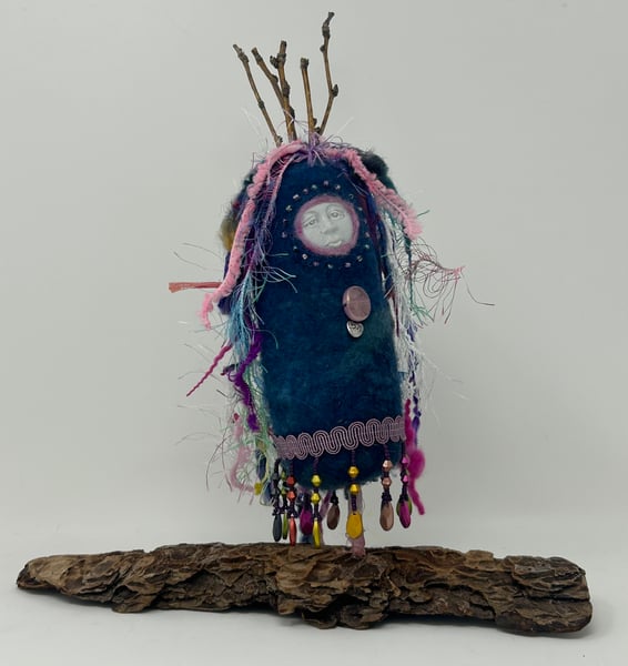 Electra - Goddess of Sea, Storm Clouds, bringing energy and Life by Cindy Obuck