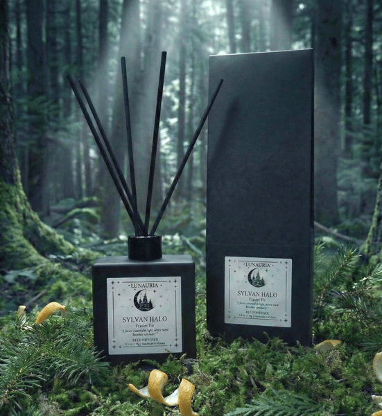 Sylvan Halo - Reed Diffuser by Lunauria Lux Candles
