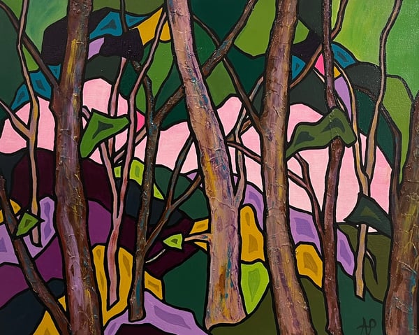 Under the Canopy by Angele Prefontaine