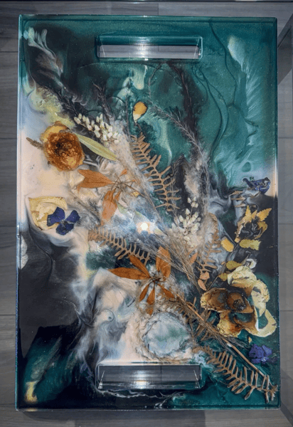 Gilded Shade Board by Dunja In Bloom