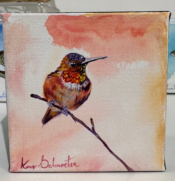 Hummingbird I by Amy Schroeter