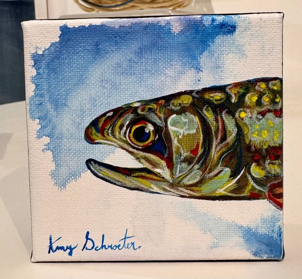 The Brook Trout by Amy Schroeter