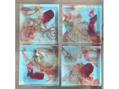 New Coaster Sets from Dunja In Bloom