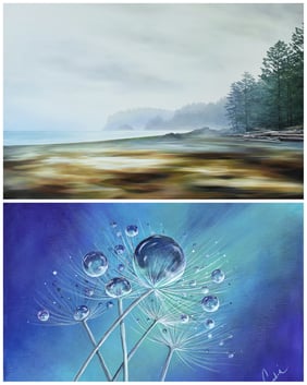 Featured artists September 2022 - Kylee Turunen and Alana Godin